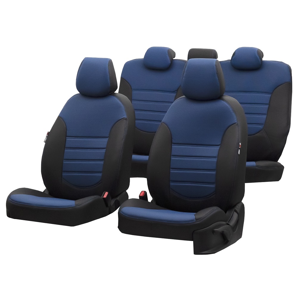Housses de siège individuelles Housse de siège de voiture en cuir, ensemble  complet Compatible avec Telsa modèle X modèle 3, accessoires de voiture,  coussin de siège de style Accessoires auto ( Color 