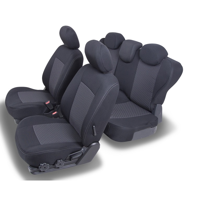 Housses de siège universelles pour Hyundai Ioniq (2016-2022) - housse siege  voiture universelles - couverture siege conducteur - gris - Auto-Dekor -  Comfort 1+1 gris