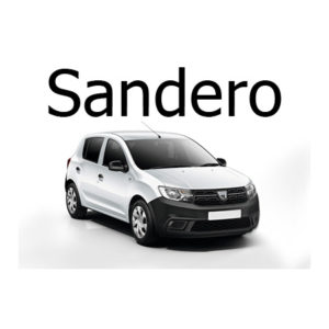 Housse siege auto Dacia Sandero