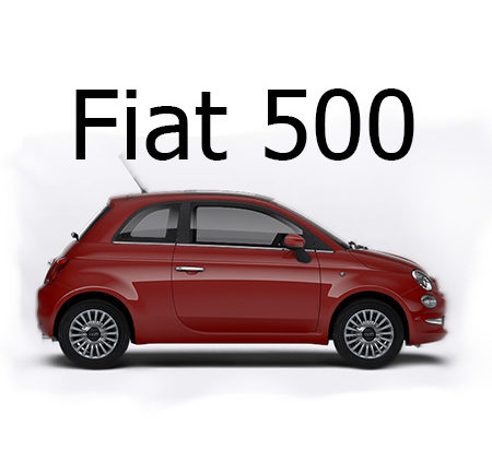 Bache protection coffre Fiat 500X sur mesure