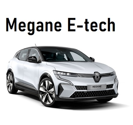 Housse auto Renault Megane E-tech sur mesure à petit prix.