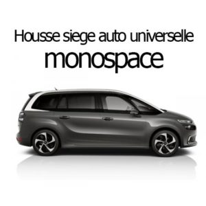 Housse siège auto universelle monospace