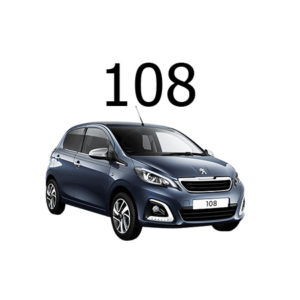 Housse siege auto Peugeot 108